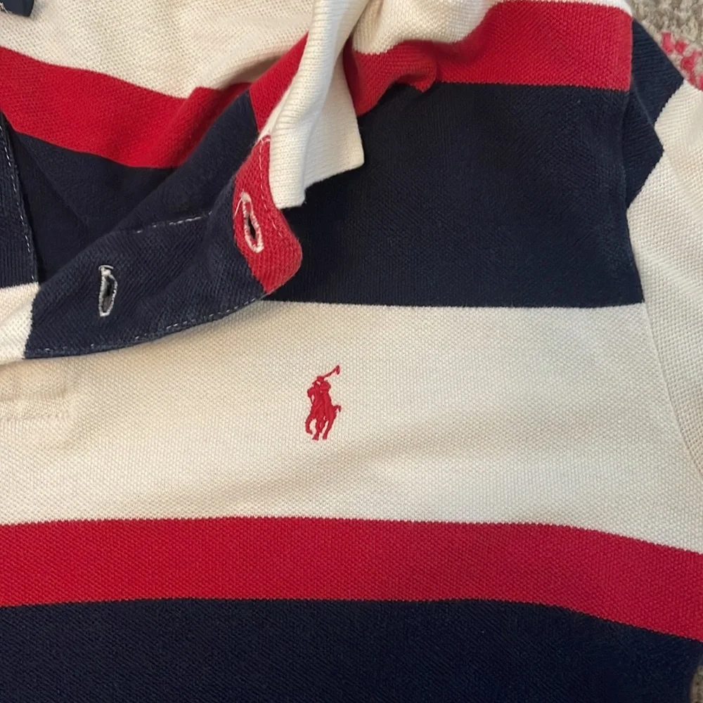 Boys Ralph Lauren Polo. Size 16/18. Greats shape except for tiny hole at label